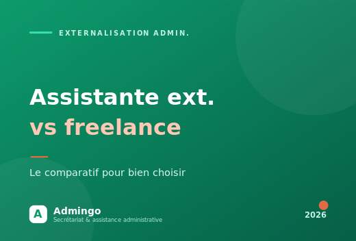 Assistante externalisée vs freelance : quelles différences ?