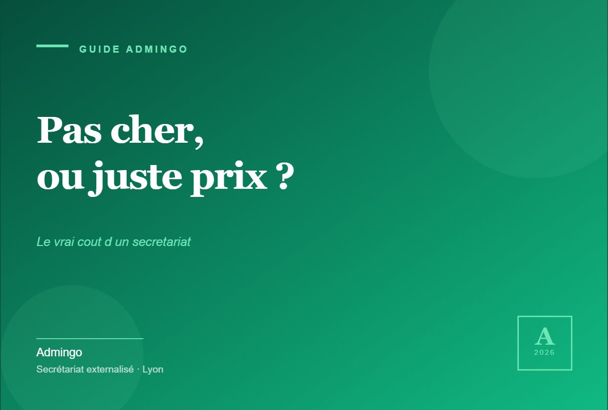 Secrétariat externalisé pas cher : est-ce une bonne idée ?
